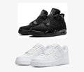 All‑Black High‑Top & All‑White Low‑Top Shoe Collection